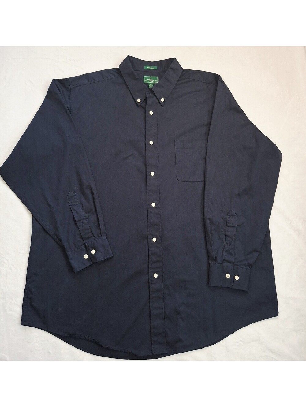 Outer Banks Reserve Men's Button Down Long Sleeve Navy Blue Shirt 2XL